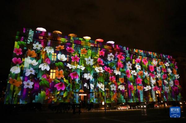 2023柏林灯光节开幕 2023柏林灯光节开幕