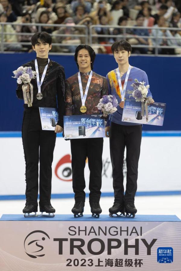 花样滑冰——2023上海超级杯男单自由滑比赛赛况