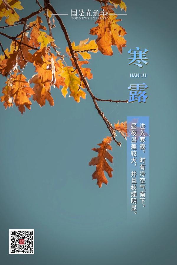 今日寒露：赏红叶、醉江蟹、觅秋茶