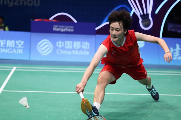 杭州亚运会｜陈雨菲不敌安洗莹 获得羽毛球女单亚军