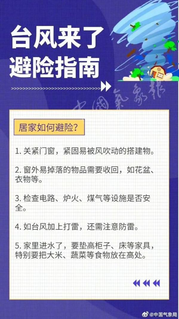 台风“小犬”风雨影响持续 “布拉万”未来对我国无影响