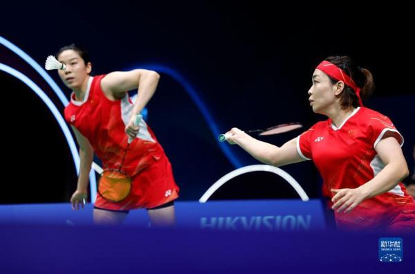 羽毛球——女子双打：中国组合陈清晨/贾一凡夺冠
