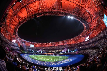 闭幕式第一波图来了！