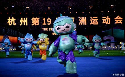 惊艳！亚运闭幕式上的中国式浪漫