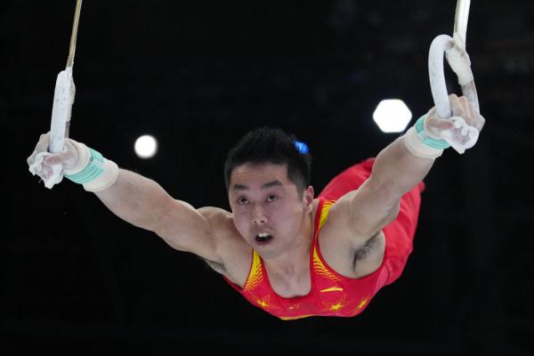 安特卫普体操世锦赛:刘洋夺得吊环冠军