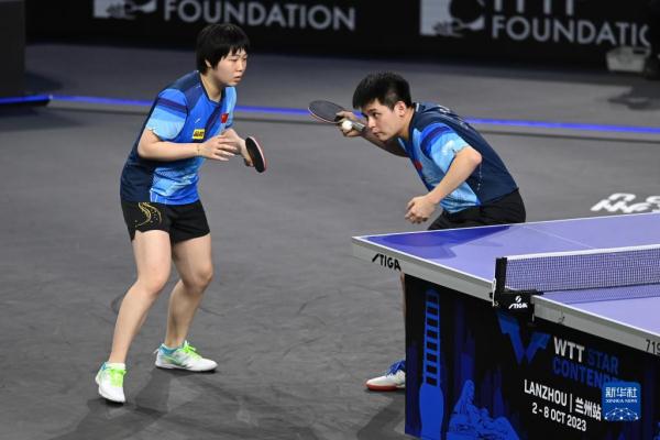 乒乓球——WTT球星挑战赛:林诗栋/蒯曼夺得混双冠军 乒乓球——WTT球星挑战赛:林诗栋/蒯曼夺得混双冠军
