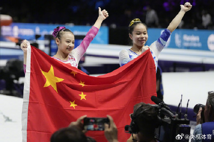 体操世锦赛：邱祺缘夺女子高低杠冠军