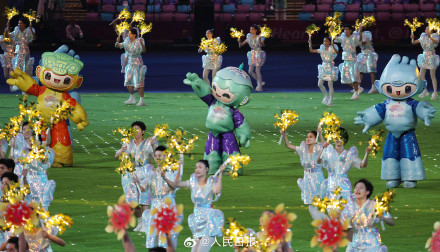 闭幕式第一波图来了！