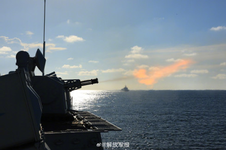 秋日练兵！直击舰艇编队海上训练