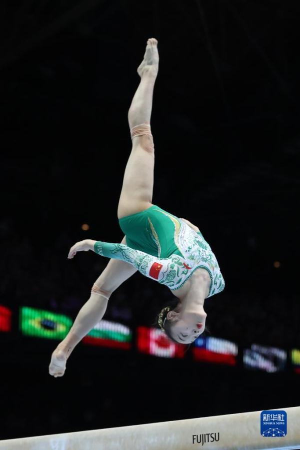 体操——安特卫普世锦赛：周雅琴夺得女子平衡木亚军