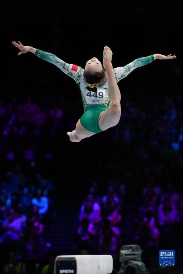 体操——安特卫普世锦赛：周雅琴夺得女子平衡木亚军