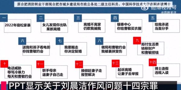 女子PPT举报前夫出轨,列举“14宗罪”!最新通报→ 女子PPT举报前夫出轨,列举“14宗罪”!最新通报→