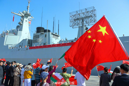 中国海军第44批护航编队抵达阿曼友好访问 中国海军第44批护航编队抵达阿曼友好访问