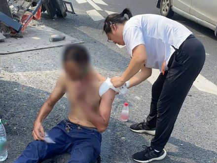 第一时间停车冲向现场！佛山女医生路遇严重车祸挺身施救