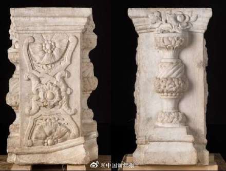 7件圆明园流失石柱文物回归 7件圆明园流失石柱文物回归