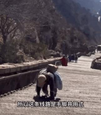 这种爬山方法突然火了，安全又不费脚！但也有网友质疑...