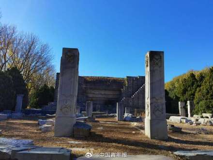 7件圆明园流失石柱文物回归 7件圆明园流失石柱文物回归