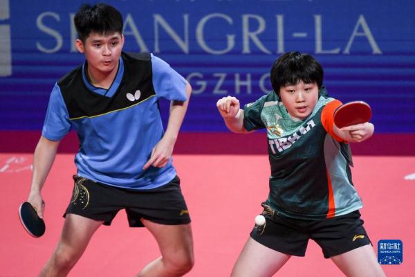 乒乓球——全国锦标赛:林诗栋/蒯曼混双夺冠 乒乓球——全国锦标赛:林诗栋/蒯曼混双夺冠