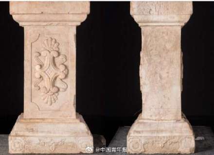7件圆明园流失石柱文物回归 7件圆明园流失石柱文物回归