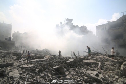 中东多国加大外交努力防止巴以局势升级 第一批美国军事援助物资抵达以色列