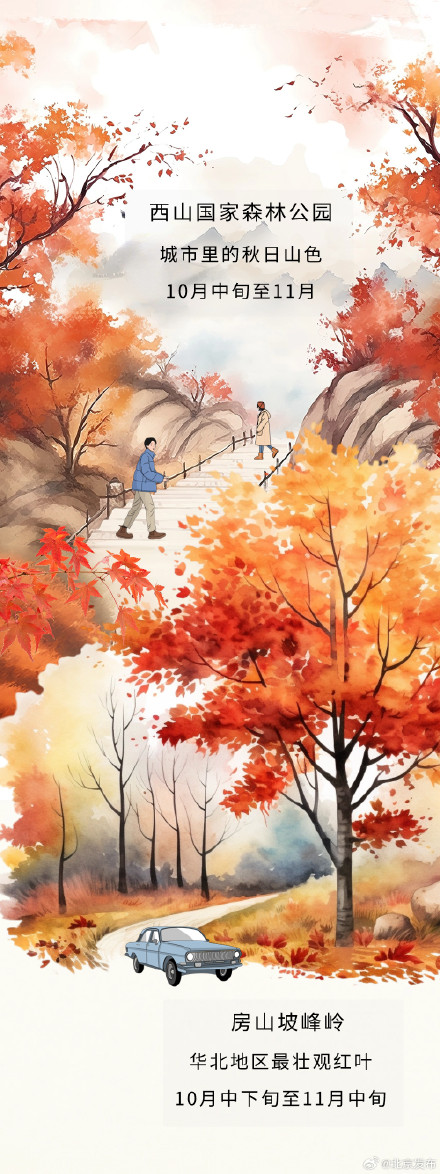 赏秋正当时！快来看北京红叶观赏图鉴