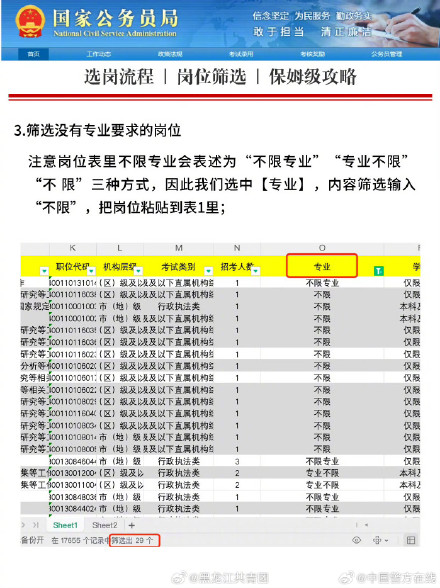 国家公务员局对考生发布提醒