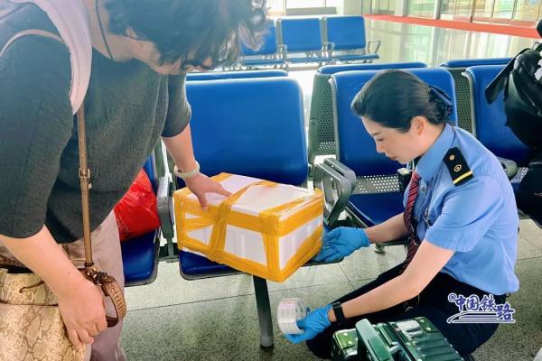 又见拎泡沫箱坐高铁，这波是“鲜货”