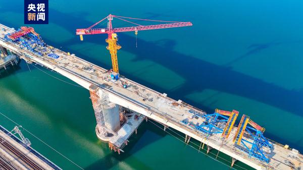 进度刷新!湘桂铁路柳江双线特大桥合龙 实现南北贯通 进度刷新!湘桂铁路柳江双线特大桥合龙 实现南北贯通