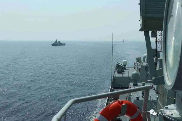 第一现场 | 中国和阿曼海军舰艇海上联演