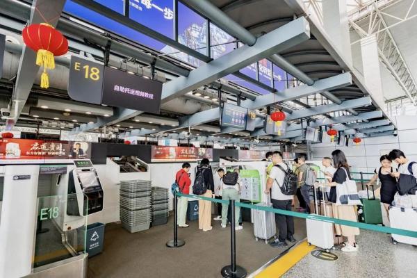 白云机场所有国内出港客运航班截载时间缩短至40分钟! 白云机场所有国内出港客运航班截载时间缩短至40分钟!