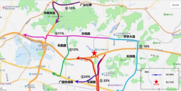 注意绕行！广州这一高速收费站将封闭施工