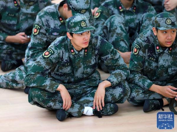 国家游泳队结束2023年度军训 国家游泳队结束2023年度军训