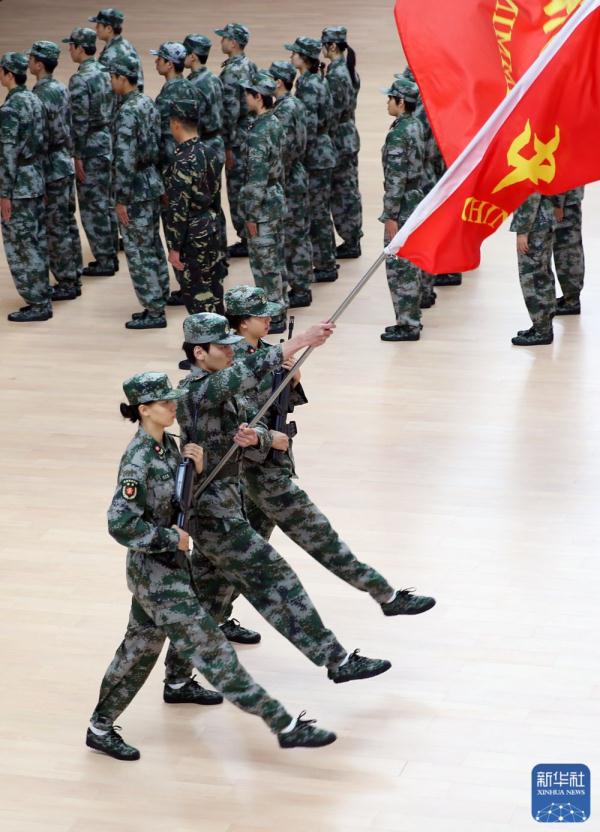 国家游泳队结束2023年度军训 国家游泳队结束2023年度军训