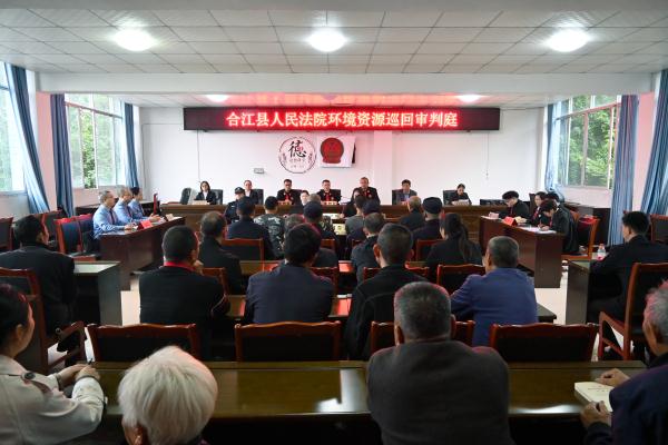 四川合江法院巡回审理非法捕捞水产品案 四人获刑