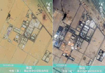 超震撼！卫星对比图看一带一路项目