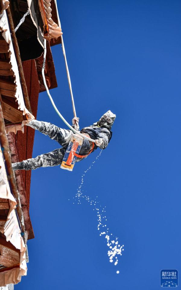 布达拉宫“年度美容” 布达拉宫“年度美容”