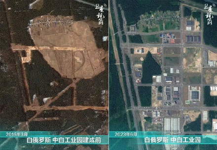 超震撼！卫星对比图看一带一路项目