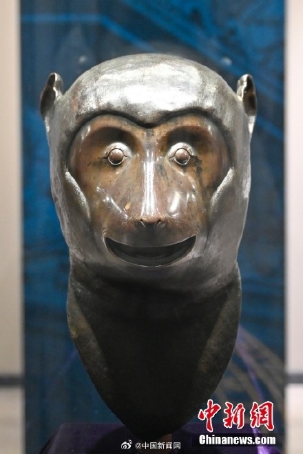 时隔163年后圆明园五兽首重聚