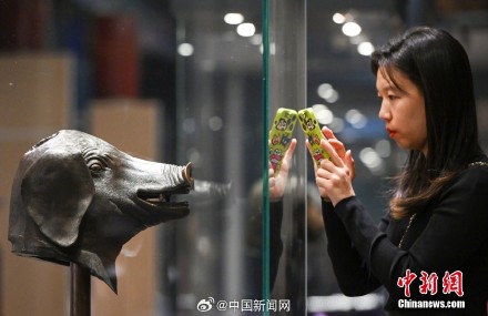 时隔163年后圆明园五兽首重聚