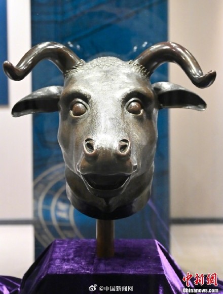 时隔163年后圆明园五兽首重聚