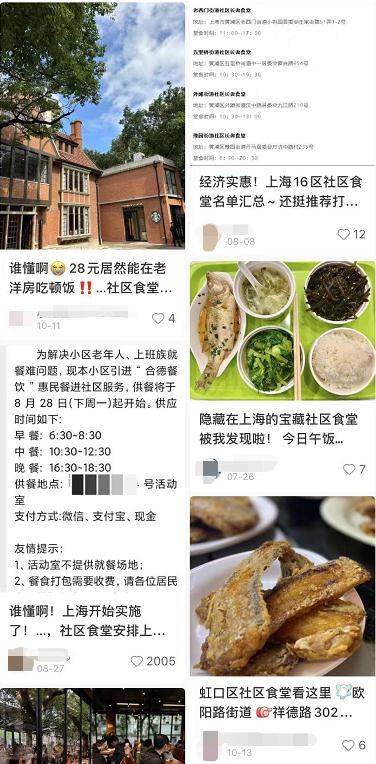 跟阿姨爷叔别苗头！上海年轻人流行吃食堂？网友：看馋了...