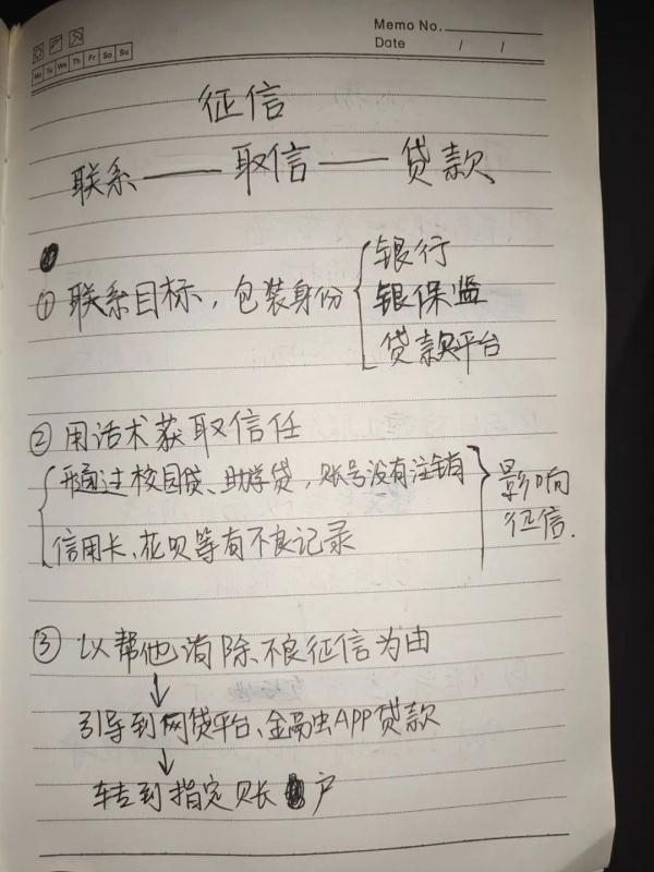骗子“笔记”曝光，这些“暗语”你看得懂吗？