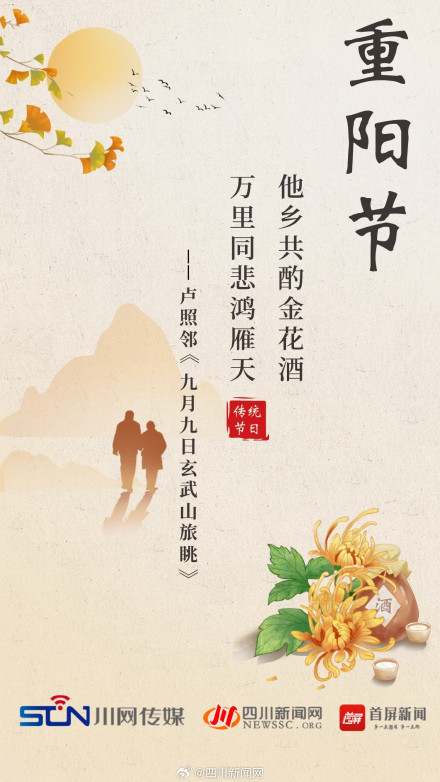 海报丨九九重阳节 一起来古诗词里品“重阳” 海报丨九九重阳节 一起来古诗词里品“重阳”
