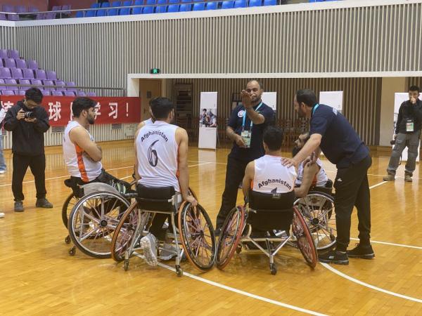 杭州亚残运会|运动打破界限 阿富汗男子轮椅篮球队走进浙江理工大学