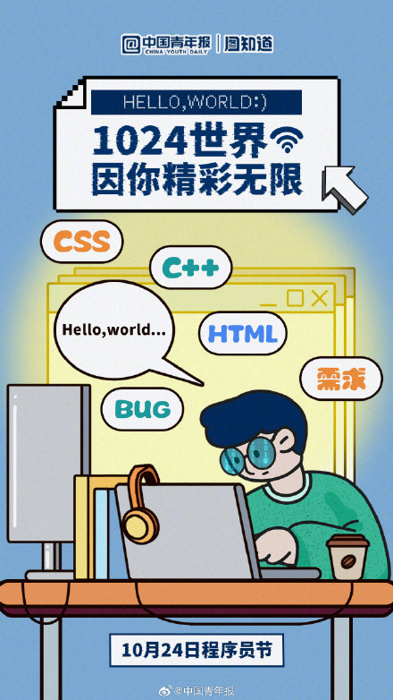 1024程序员节：1024世界因你精彩无限