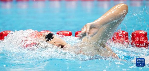 游泳——女子400米自由泳S11级：张晓彤夺冠