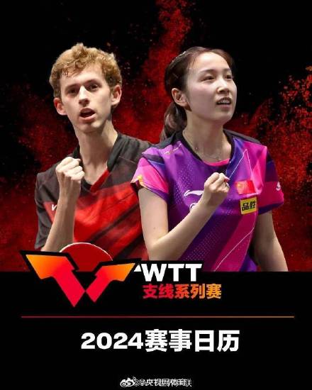 2024赛季WTT支线赛赛历 2024赛季WTT支线赛赛历