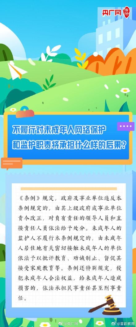 速览未成年人网络保护条例 赶快收藏 速览未成年人网络保护条例 赶快收藏