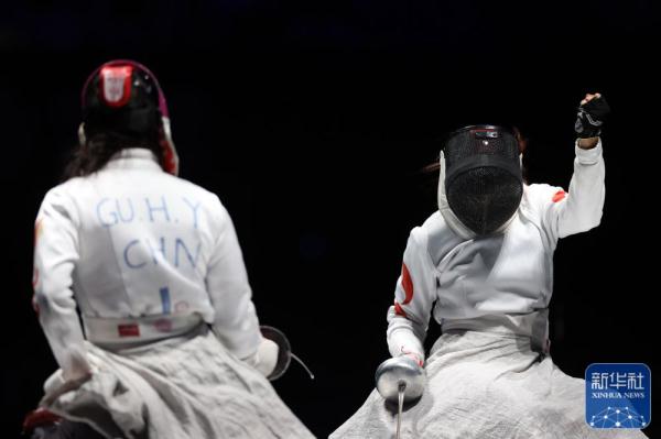 杭州亚残运会 | 陈远东获轮椅击剑女子重剑个人A级冠军