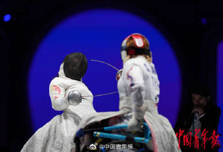 亚残会轮椅击剑中国剑客揽3金